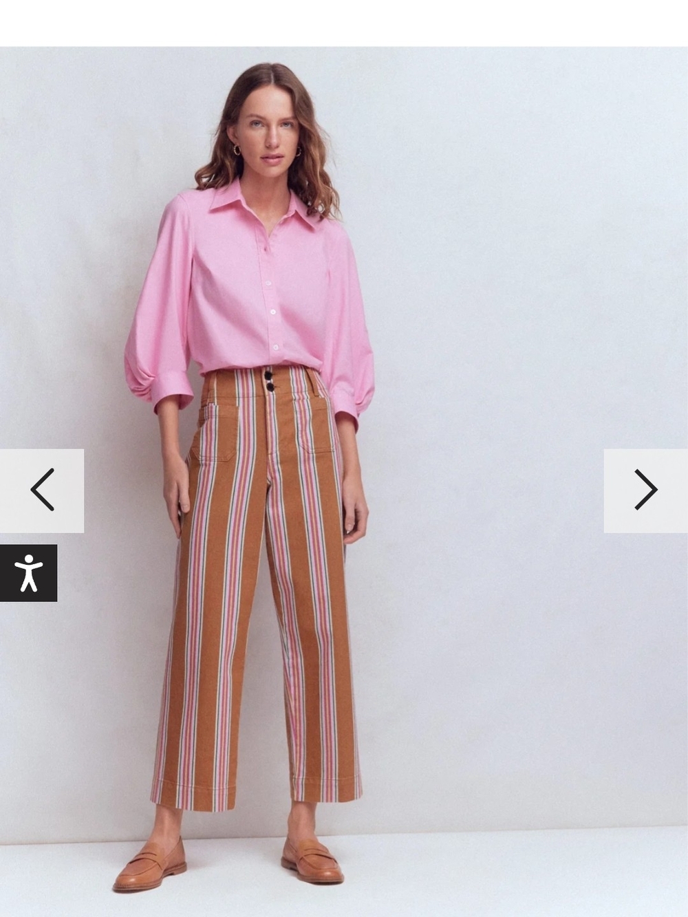 BODEN_ Striped Primrose Pated Pocket Jeans - Picture 3 of 9